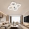 wei&szlig; Deckenventilator LED Beleuchtung Lichtfarbe einstellbar 6 Geschwindigkeiten, timer Sommer und Wintermodus