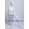 abstract sitting mannequin XF-17B shining white 