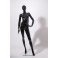 K4698-H  abstract female shining black