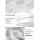 LED Deckenleuchte 2031-6 Kleeblatt Design ohne Original Verpackung