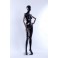 JK15H-M  abstract female shining black