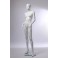 female  abstract mannequin white   in matt 