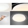 LED ceiling light 6088 frame silver / gold remote control