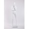 female  abstract mannequin white glossy 