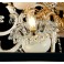 Kronleuchter 89536 15fl 6fl  Luxus  Design   Kristall ,Jade, Metall E14