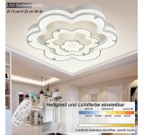 LED ceiling light 2118-3 with remote control light color / brightness adjustable A+ 96 W