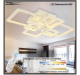 LED ceiling light 6087-6 with remote control light color / brightness adjustable A+ 60 W