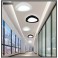 LED ceiling light 2111 black with remote control light color / brightness adjustable  Energy efficiency class: A +