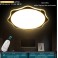 LED Deckenleuchte 8022 Ø 55 cm 36 W mit Fernbedienung Lichtfarbe/Helligkeit einstellbar A+ 
