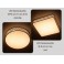 LED ceiling light 58005 55*55 cm H 9 cm, 35 W with remote control light color/brightness adjustable 