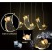 LED pendant light 1668-3 Design crystal Energy efficiency class: A + 
