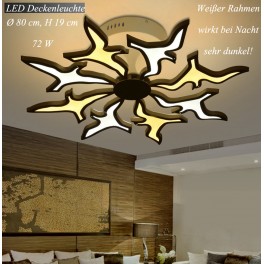 LED ceiling light 8018-8. Incl. LEDs  72 W