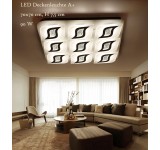 LED ceiling light XW245WJ remote control light color / brightness adjustable acrylic screen white lacquered