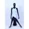 Weibliche Abstrake Schaufensterpuppe schwarz Glänzend Hautfarbe Frau Egghead Neu