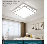 1878 40W LED ceiling light with remote control light color and brightness adjustable