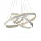 LED pendant light 2137, 1 or 3 rings. Available in black or white