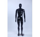 DM1-H  Abstract skin color in shine male shop shopper black figure Egghead