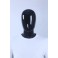 M1-M1-1 Mann Abstrakt Hautfarbe in Glanz männliche Schaufensterpuppe schwarze Figur Egghead