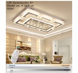 XW803 LED ceiling light with remote control Light color / brightness adjustable Acrylic shade white  lacquered 