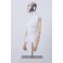Male Female Abstrake Tailor Bust Electroplating Head Wood Arms Hands White