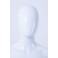 Female Abstrakte Schaufensterpuppe white Glossy skin color Frau Egghead New
