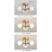 Ceiling light XW819 G9 illuminant included. Light color warm white cool white with switch controllable