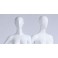 S-13 Male Female Abstract Mannequin Nice Face White 