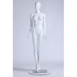 S-12 Female Abstract Mannequin Nice Face White 