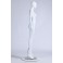 0703 Female Abstract Mannequin Nice Face White 