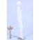TTZX-6 mannequin white matt lacquered high quality Egghead with metal plate child doll