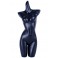 X-2 Torso Mannequin black matt lacquered high quality without head