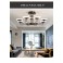 LED ceiling light 9230X with remote control light color and brightness adjustable acrylic shade A + LED living room light